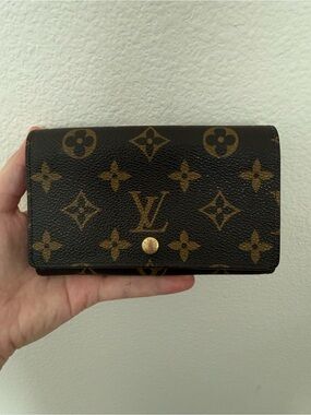 Louis Vuitton Monogram Porte-Monnaie Tresor Wallet